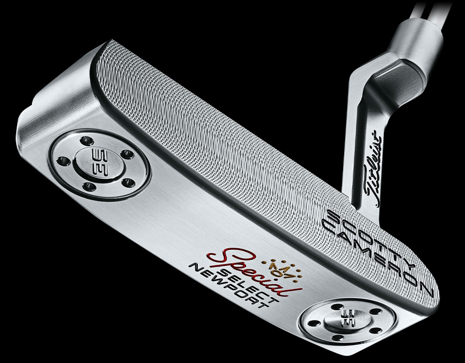 Scotty Cameron Special Select Newport, face and sole